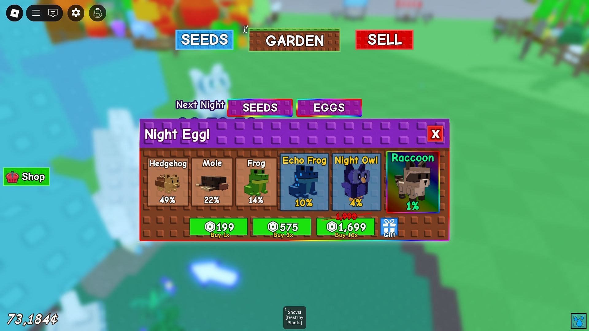 The Night Egg (Image via Roblox)